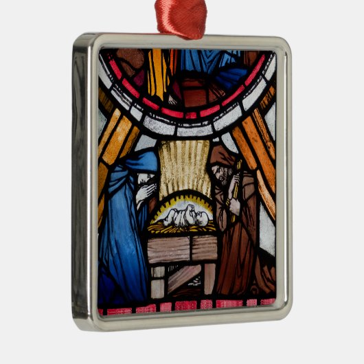 Nativiteitsversiering Metalen Ornament (Rechts)