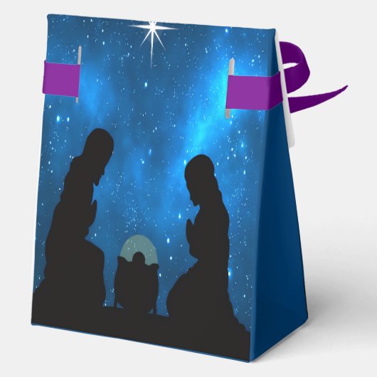 Nativity Bedankdoosjes (Achterkant)