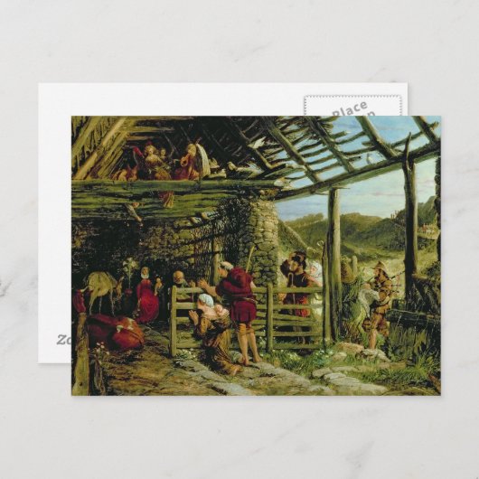 Nativity Briefkaart (Voorkant / Achterkant)