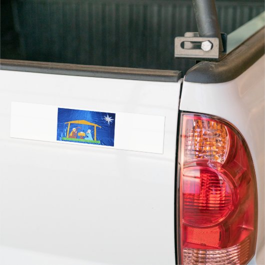Nativity Bumpersticker (Op Truck)