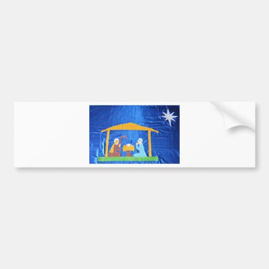 Nativity Bumpersticker (Voorkant)