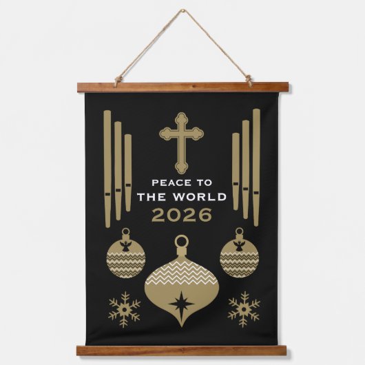 Nativity Christian Christmas Holiday Decor. Hangend Wandkleed (Voorkant)