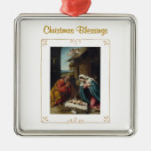 Nativity Christmas Blessings Religious Ornament (Voorkant)