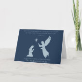 Nativity Christmas Card – The Annunciation of Mary Kaart (Voorkant)