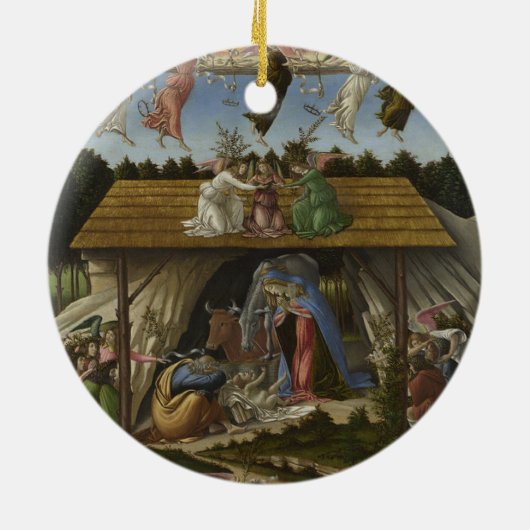 Nativity Christmas Ornament (Achterkant)