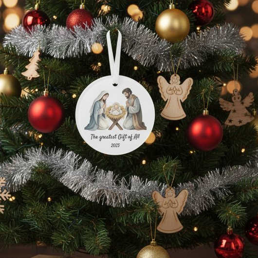 Nativity Christmas Ornament