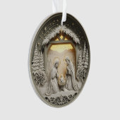 Nativity Christmas Ornament – Holy Family 1 (voorkant)