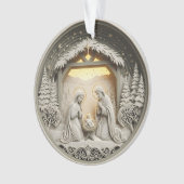 Nativity Christmas Ornament – Holy Family 1 (voorkant)