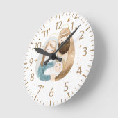 Nativity Christmas Wall Clock Home Decor Ronde Klok (Hoek)
