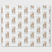 Nativity Christmas Wrapping Paper - Christian Gift Cadeaupapier (Vlak)