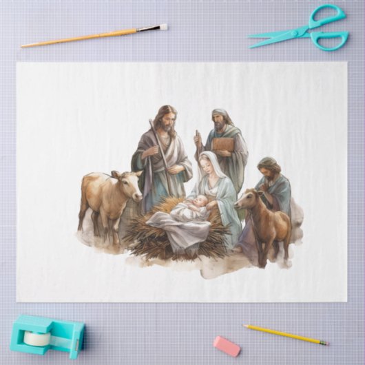 Nativity Design Collectie 1 Tissuepapier (Craft)