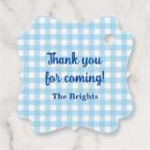 Nativity Favor Cadeau Labels (Achterkant)