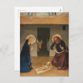 Nativity Feestdagenkaart (Voorkant / Achterkant)