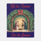 Nativity Fleece Blanket (Voorkant)