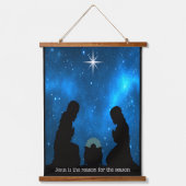 Nativity Hangend Wandkleed (Voorkant)