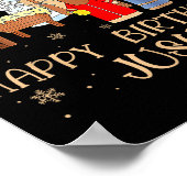 Nativity Happy Birthday Jesus Christmas Nativity C Poster (Hoek)