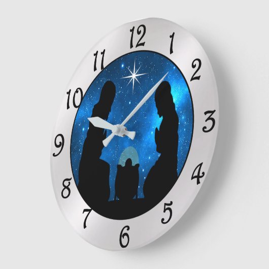 Nativity Large Clock Grote Klok (Hoek)