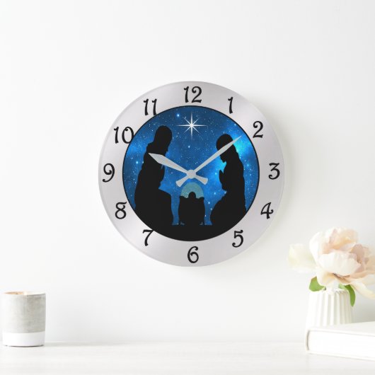 Nativity Large Clock Grote Klok (Huis)
