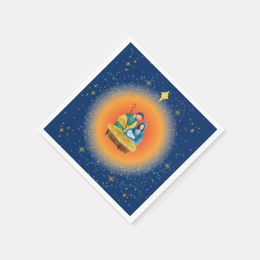 NATIVITY NAPKINS SERVET (Hoek)