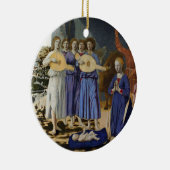 NATIVITY OF JESUS, ANGELS by PIERO DELLA FRANCESCA Keramisch Ornament (Rechts)