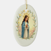 Nativity of the Blessed Virgin Mary God's Peace Keramisch Ornament (Rechts)