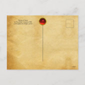 NATIVITY Old Irish Christmas Blessing Parchment  Feestdagenkaart (Achterkant)