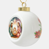 Nativity Ornance Keramische Bal Ornament (Rechts)