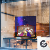 Nativity Raamsticker (Cafe Raam)
