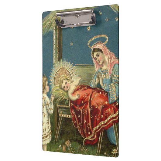 Nativity Scene Bethlehem Klembord (Links)