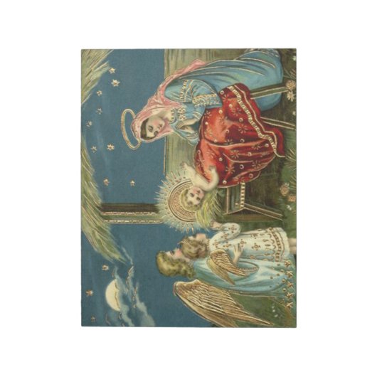 Nativity Scene Bethlehem Notitieblok (Linkerzijde)