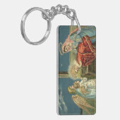 Nativity Scene Bethlehem Sleutelhanger (Voorkant Links)