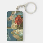 Nativity Scene Bethlehem Sleutelhanger (achterkant)