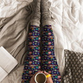 Nativity Scene Hand drawn Christmas Leggings