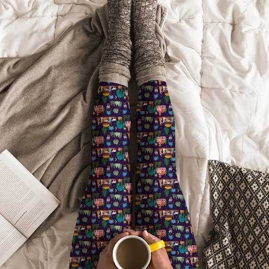 Nativity Scene Hand drawn Christmas Leggings