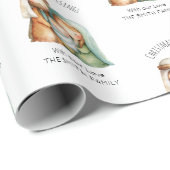 Nativity Scene Holiday Gift Wrap Christmas Paper Cadeaupapier (Rol Hoek)