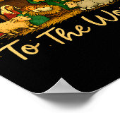 Nativity Scene Joy To The World – Christmas Faith  Poster (Hoek)