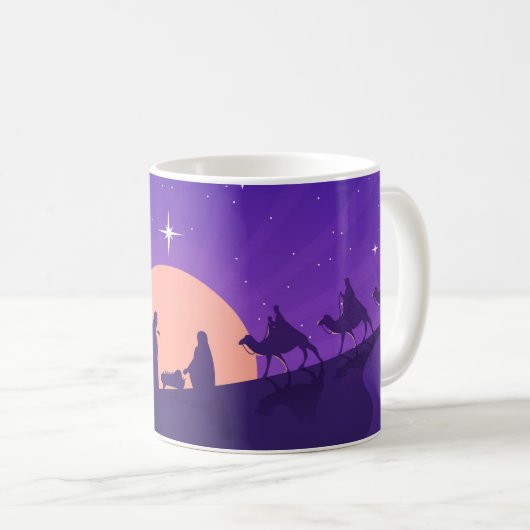Nativity Scene Mug Koffiemok (Voorkant rechts)