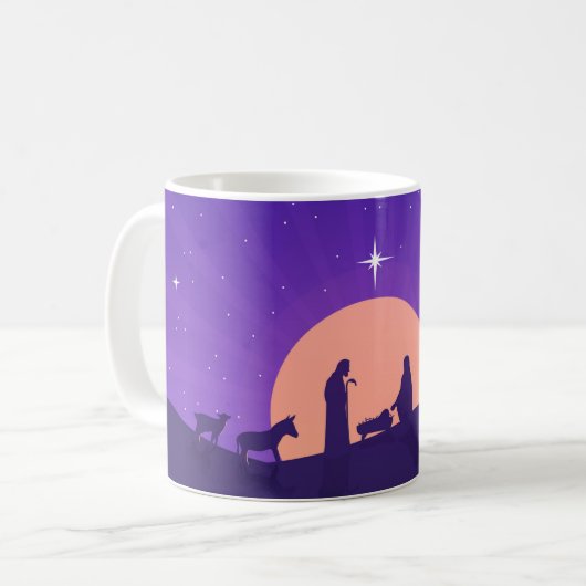 Nativity Scene Mug  Koffiemok (Voorkant links)