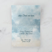 Nativity Scene Oh Holy Night Christmas Card Feestdagen Kaart (Binnen)