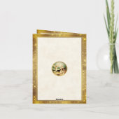 Nativity Shepherds & Angels Golden Christmas (Achterkant)