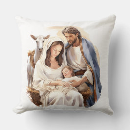 Nativity Sierkussen Decor (20 x 20 inch)