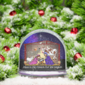 Nativity Sneeuwbol (Kerstmis)