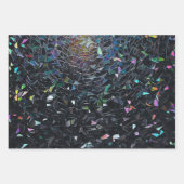 Nativity Stained Glass Art – Holy Family Christmas Inpakpapier Vel (Voorkant 3)