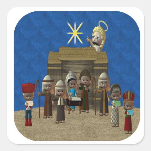 Nativity Sticker Set (Voorkant)