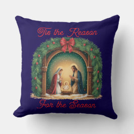 Nativity Throw Pillow Kussen