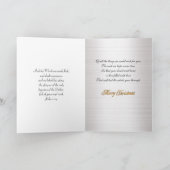 Nativity van Kerstmis de godsdienstige kaart (Binnen)