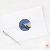 NATO E-3A Sentry AWACS vliegtuig Ronde Sticker (Envelop)