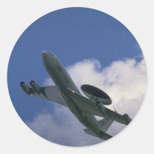 NATO E-3A Sentry AWACS vliegtuig Ronde Sticker