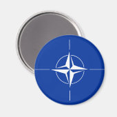 Nato Flag Magneet (Voorkant / Achterkant)