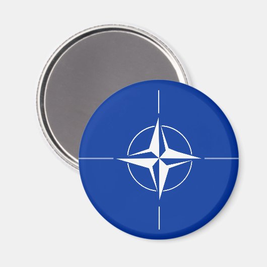 Nato Flag Magneet (Voorkant / Achterkant)